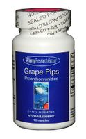 Allergy Research Group - Grape Pips Proanthocyanidins 90 vcaps