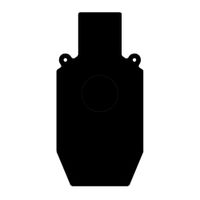 ShootingTargets7 AR500 Silhouette 12x24x3/8 inch