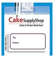 96ct Trendy Deep Plum Purple Peel N Stick Wedding Birthday Party 3-1/2 X 1-1/2 Gift Tags Stickers/Labels