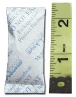 Silica Gel Desiccants Packets - 1" X 2 3/8" - 3 Gram Packs - 5 Packets of Silica Gel - Dry-Packs Brand!