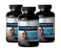 Man libido Enhancement - Best Testosterone Booster - for Men ONLY - tongkat ali Horny Goat Weed - 3 Bottles 180 Capsules