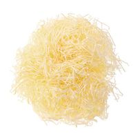 LIOOBO 5PC Cut Paper Shred Filler Easter Basket Grass Craft Shred Paper Shredded Tissue Paper for Packaging Filling (Yellow)