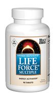 Source Naturals Life Force Multiple No Iron Energy Activator Complete Bio-Aligned Daily Vitamin - 90 Tablets