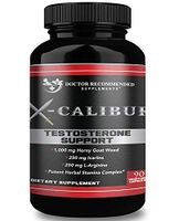 X-Calibur - Male Support for Men - Natural Stamina, Endurance, Energy, Strength Boost (90 Capsules) Build Muscle Size - with Manganese