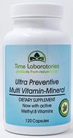 Ultra Preventive High Potency Vitamin/Mineral Capsules (120) Now with Active Methyl B Vitamins