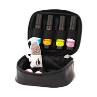 Organiche 100% Pure & Organic Therapeutic Grade Essential Oils with Travel Kit; For Aromatherapy Massage Diffuser Humidifier Sleep Anxiety Stress; 8 Relaxing Essential Oil Blends Rollers/ Roll-ons & 1 Lavender Potpourri; All Natural; 10 ml bottles