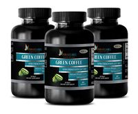 Fat Loss Pills for Men - Green Coffee Extract - Extra Strength with GCA 800 - Fat Burners for Men - 3 Bottles (180 Capsules)
