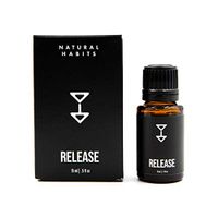 Natural Habits Oils Release Essential Oil Blend - Organic Therapeutic Grade Essential Oil - Great for Anxiety and Stress Relief - Aromatherapy Essential Oil for Diffuser & Bath - 15 ml - MSRP $56.00