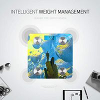 Cute Bottle of Dream Digital Scales Body Bluetooth Scales Electric Scale Tracks 8 Key Compositions Analyzer Sync with Fitness Apps 400 Lbs