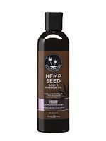 Earthly Body Massage Oil 8-Ounce, Lavender