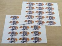Minilabel Pack Of 30 Cat, Kitten, 51X25mm Oval Seal Labels, Stickers For Craft, Decoration, Gift Wrapping, Presents, Envelopes, Bags Or Cards