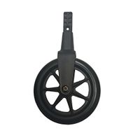 Standers Non-Swivel Wheel Kit for Ez Fold N' Go Walker and Space Saver Walker, Black, 2 Count