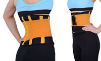 PU Health Ventilation Plus Ab Pro Training Belt for Men and Women, Orange, 12.8 Ounce