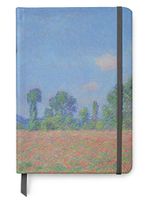 Claude Monet Art UV Printed on PU Leather A5 Bullet Dotted Journal Notebook
