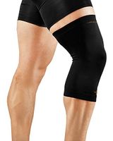 Tommie Copper Men's Recovery Refresh Knee Sleeve, Black, Large