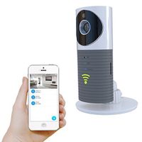 BW Wireless Home Security IP Cameras WiFi Video Camera Digital Baby Monitor with P2P Night Vision Record Video Two-Way Audio Motion Detected for iPhone iPad Android Smartphone (Gray)