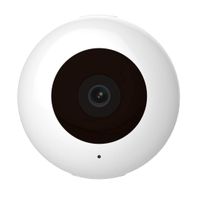 XIAOD Hd 1280p Mini Camera Hidden Camera Mini Spy Camera, WiFi Surveillance Camera, Hd, Strong Magnetic, Night Vision, Wearable, Versatile, Smartphone Control,White