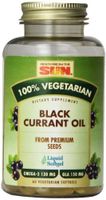 Health From The Sun, 100% Vegetarian Black Currant Oil, 60 Veggie Softgels by Health From the Sun /Arkopharma