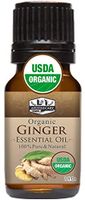 1 fl. Oz / 30 ml Organic Ginger Essential Oil, USDA Certified Organic Ginger Oil, 100% Pure & Natural Ginger Essential Oil