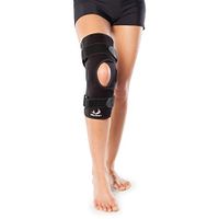Wraparound Hinged Knee Brace - Front Closure Hinged Knee Brace for ACL, MCL, Meniscus & General Knee Pain - by BioSkin (Small)