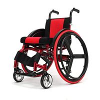 DYG Aluminum Alloy Folding Light Fashion Casual Inflatable Sports Wheelchair Disabled Adult Children Manual Wheelchair Scooter