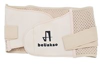 beUakso Waist Back Braces Supports Belt,Adjustable Double Pull Lumbar Supports,Breathable Low Back Pain Relief Lumbar Protector,Abdominal Muscle Waist Trainer Wraps with Removable Steel Spring Stays