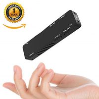 Mini Hidden Portable 1080P Indoor Security Covert Secret Nanny Cam, Built-in Full HD Night Vision, Smart Motion Detection Activated Sensor, Webcam Function, Anti Spy Camera Detector Proof