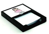 Personalized Friendly Folks Future Princess - Pink Memo Holder