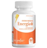 Energia + with Macs Root, Ginseng, Acai Fruit for an Energy Boost, Improved Circulation and Increased Metabolism - 60 Capsules