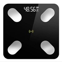 LFSP Electronic Scales, Digital Scales Body Fat Balance Scale Science Smart Electronic Digital Electronic LED Digital Weight Loss Rechargeable Portable Weight Scale Bluetooth APP High-precision Scales