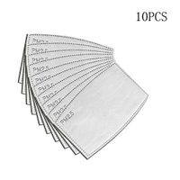 Rosiay 10/30pcs Replacement Filters for Face Cover,PM2.5 Activated Carbon Filter Paper for ᴍᴀsᴋ,Breathing Insert Dustproof Ʀespirator Inner Pad (30pcs)