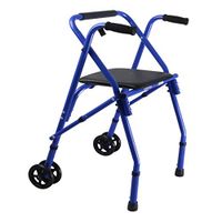 Walkers Convenient Aluminum Handrail Folding Elderly Disabled Auxiliary Walking Stick Four Feet Rehabilitation 49cm 59cm 84cm MUMUJIN