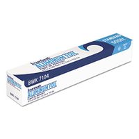 Boardwalk 7104 Standard Aluminum Foil Roll, 18" X 500ft, 14 Micron Thickness, Silver