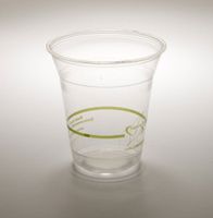 12 oz. Cold Drink Cup PLA Biodegradable PLA Corn Plastic (Pack of 250)