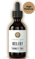 Uphoric Urth Turkey Tail Mushroom Extract - Natural Support for Relief | Immune System Booster, Manages Inflammation, Soothes Aches, Healthy Digestive Function, Antioxidants (60 Servings)
