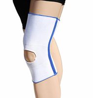Alpha Medical Compression Support Knee Brace Sleeve with Anti-Roll Support Stays for Sports, Arthritis, Joint Pain, Injury Recovery and More! (XXX-Large White)