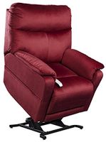 Easy Comfort Cloud 3-position Electric Lift Chair Recliner-crimson (curbside delivery)