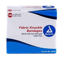 Dynarex Elastic Knuckle Bandage Box of 100