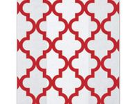 25ct Small Red"GEO Tiles" 7x2x3" Cello Cellophane Treat Food Snack Bags nfLG -560