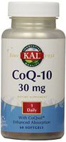 KAL CoQ-10 Softgels, 30 mg, 60 Count