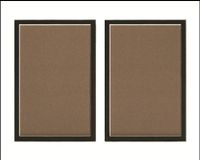 Pack of 5 11x14 White & Black Double Picture Mats or Photography Matting, Bevel cut for 2 5x7 Pictures