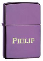 Personalized Zippo Abyss Lighter with Free Laser Engraving