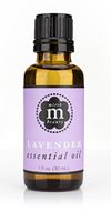 Mirth Beauty Lavender Essential Oil for Bath, Stress, Sleep, Home Fragrance, or Relaxing Massage Oil rub. Large 1oz (30ml) Dropper Bottle.