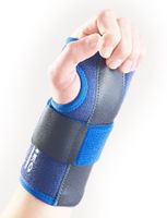 Neo G Stabilized Wrist Support - for Carpal Tunnel, Arthritis, Joint Pain, Tendonitis, Hand Sprains - Adjustable Compression - Class 1 Medical Device - One Size - Left - Blue