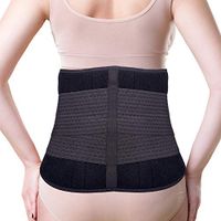 Thx4COPPER Compression Lower Back Brace, Waist Support Belt–Fast Pain Relief, Posture, Spine Straight - Adjustable Lumbar Wrap for Exercise, Sciatica, Spasms, Herniated or Slipped Disc (Men/Women)