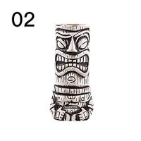 Multi-style Creative Ceramic High Cup,Tribal Chiefs,Scrub Maikai, Slanted TIKI,Staru,Samif, Cocktail Glass Beer Mug Red Wine Glass Ceramic Holiday Islander Tiki Cup