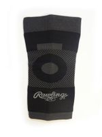 Safe-T-Guard Multi-Compression Elastic Knee Support Sleeve, Black/Gray, Large/X-Large
