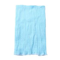 Healifty Baby Belly Protector Belt Pure Cotton Umbilical Cord Double-Deck Navel Belt Belly Button Protector Abdomen Circumference for Infant Newborn Baby (Blue Size 24 cm)