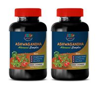 Depression Supplements - ASHWAGANDHA Advanced Complex 770 MG - Dietary Supplement - Lower Blood Sugar Supplement - 2 Bottles 120 Capsules