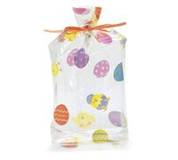10ct Easter Chicks & Eggs 4x2x9" Medium Cello Cellophane Party Treat Food Snack Bags nfLG -1575